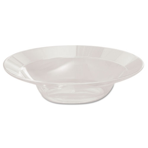 Picture of Designerware Plastic Bowls, 10 Oz, Clear, Round, 10/pack, 18 Packs/carton