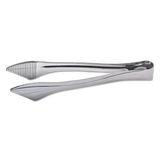 Picture of Reflections Heavyweight Plastic Utensils, Serving Tongs, Silver