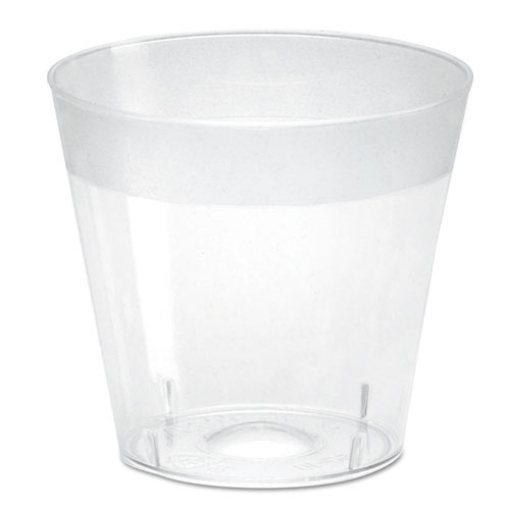 Picture of Plastic Shot Glasses, 1 Oz, Clear, 100/pack, 25 Packs/carton