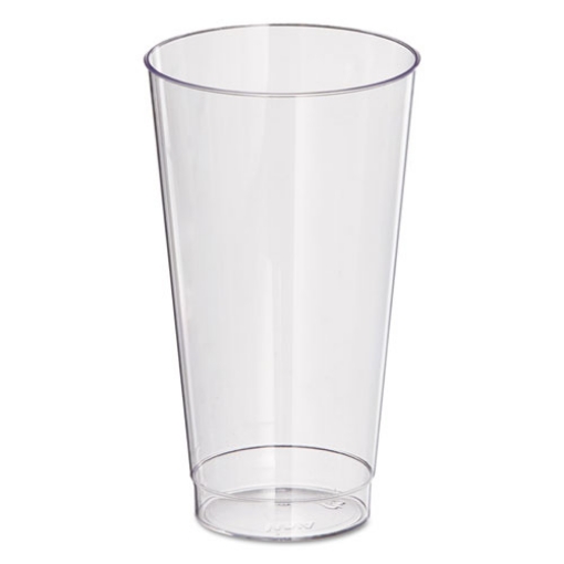 Picture of Comet Plastic Tumbler, 16 Oz, Clear, Squat, 25/pack, 20 Packs/carton