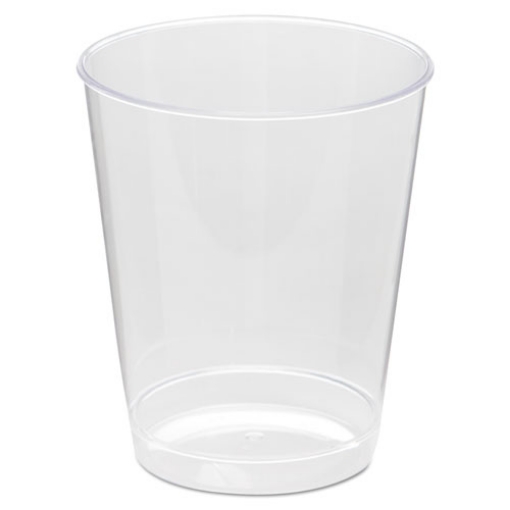 Picture of Comet Plastic Tumbler, 8 Oz, Clear, Tall, 25/pack, 20 Packs/carton