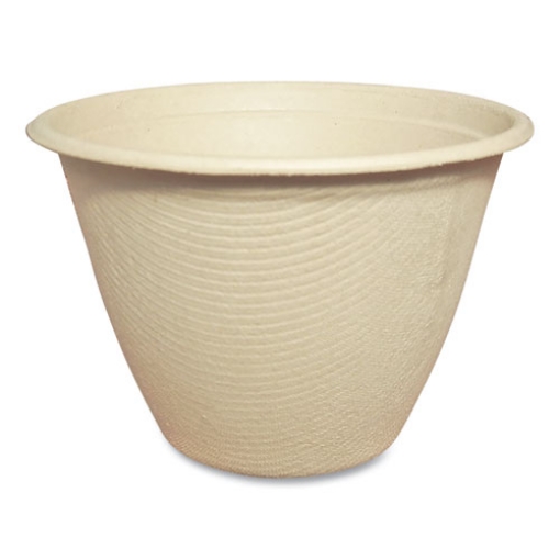 Picture of Fiber Bowls, 16 oz, 4.5" dia x 3.3"h, Natural, Paper, 500/Carton