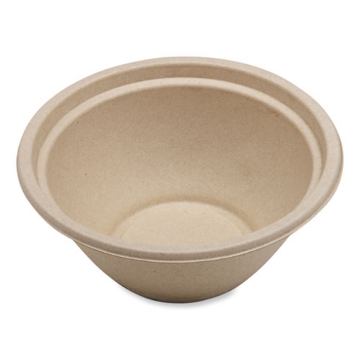 Picture of Fiber Bowls, 32 oz, 7.4 x 7.4 x 3.2, Natural, Paper, 500/Carton