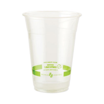 Picture of Pla Clear Cold Cups, 20 Oz, Clear, 1,000/carton