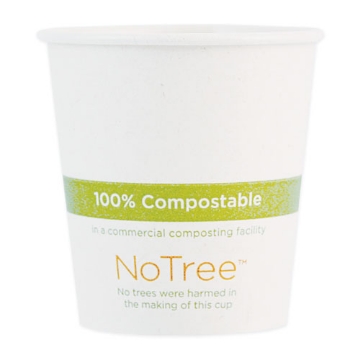 Picture of Notree Paper Hot Cups, 10 Oz, Natural, 1,000/carton