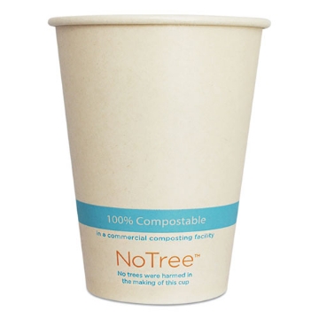 Picture of Notree Paper Cold Cups, 12 Oz, Natural, 1,000/carton