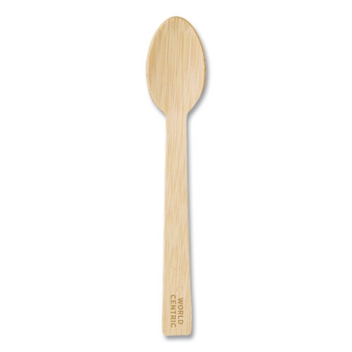 Picture of Bamboo Cutlery, Spoon, 6.7", Natural, 2,000/Carton