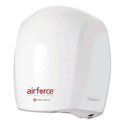 Picture of AIRFORCE HAND DRYER, 110-120 V, 0.75 X 9 X 6.5, ALUMINUM, WHITE