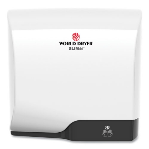 Picture of SLIMDRI HAND DRYER, 110-240 V, 13.87 X 13 X 7, ALUMINUM, WHITE