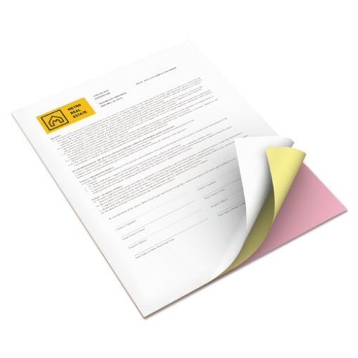 Picture of Revolution Carbonless 3-Part Paper, 8.5 x 11, Pink/Canary/White, 5,010/Carton