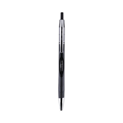 Picture of Sarasa Dry Gel X30 Gel Pen, Retractable, Medium 0.7 mm, Black Ink, Black/Silver Barrel, 24/Pack