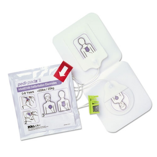 Picture of Pedi-Padz Ii Defibrillator Pads, Children Up To 8 Years Old, 2-Year Shelf Life