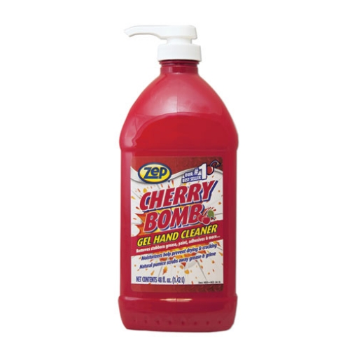 Picture of Cherry Bomb Gel Hand Cleaner, Cherry Scent, 48 Oz Pump Bottle, 4/carton