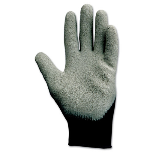 Picture of G40 Latex Coated Poly-Cotton Gloves, 250 Mm Length, Large/size 9, Gray, 12 Pairs