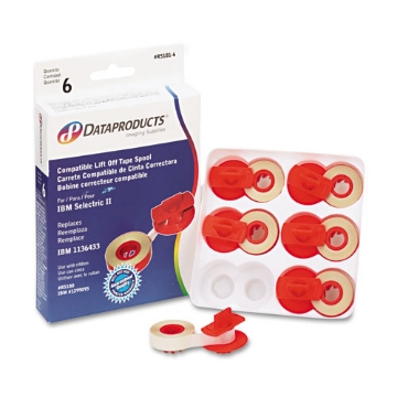 Picture of R51816 COMPATIBLE LOW-TACK LIFT-OFF TAPE, CLEAR, 6/BOX