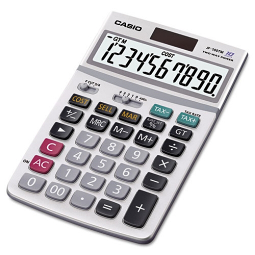 Picture of Jf100ms Desktop Calculator, 10-Digit Lcd