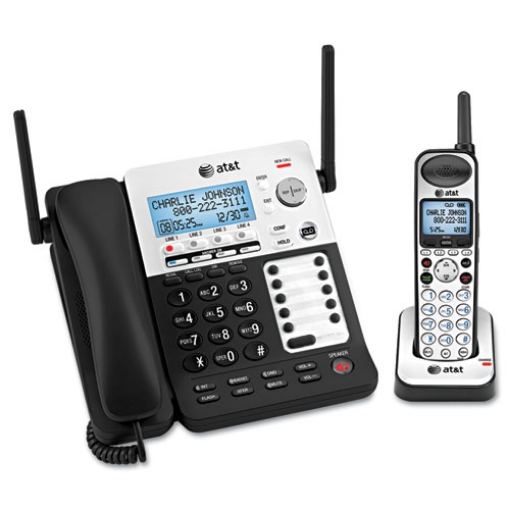 Picture of Sb67138 Dect 6.0 Phone/answering System, 4 Line, 1 Corded/1 Cordless Handset