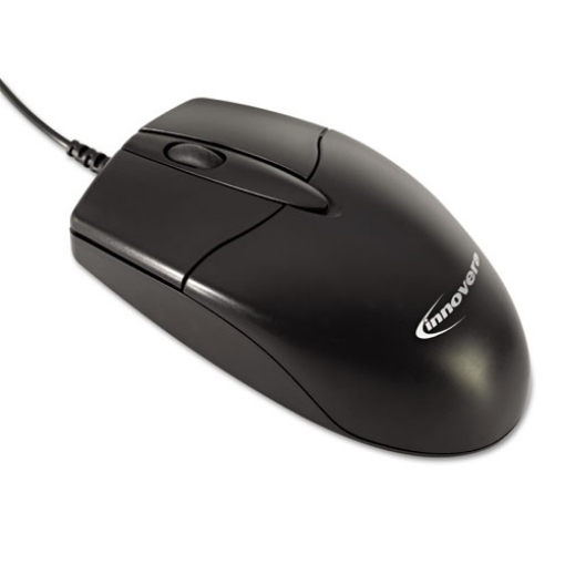 Picture of Mid-Size Optical Mouse, Usb 2.0, Left/right Hand Use, Black