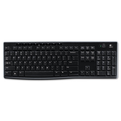 Picture of K270 Wireless Keyboard, Usb Unifying Receiver, Black