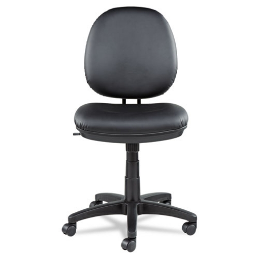 Picture of Alera Interval Series Swivel/tilt Task Chair, Bonded Leather Seat/back, Up To 275 Lb, 18.11" To 23.22" Seat Height, Black