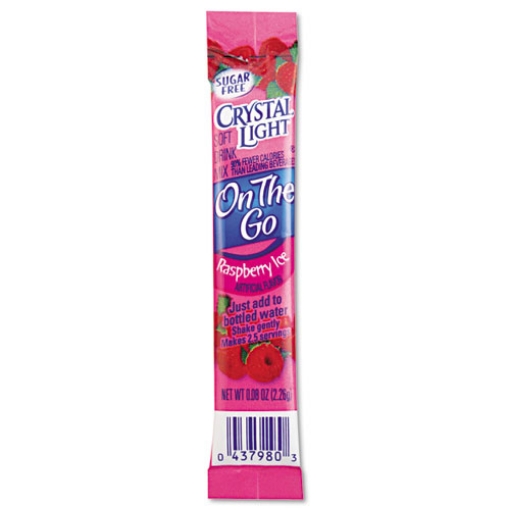 Picture of Flavored Drink Mix, Raspberry Ice, 30 .08oz Packets/box