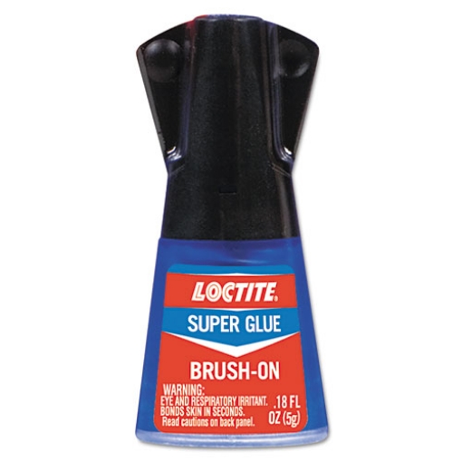 Picture of Super Glue Brush On, 0.17 Oz, Dries Clear