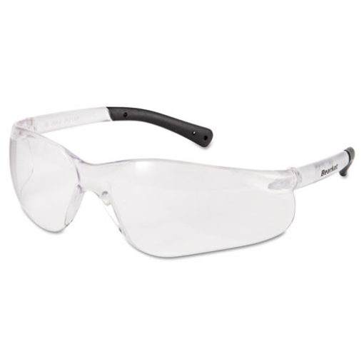 Picture of Bearkat Safety Glasses, Frost Frame, Clear Lens, 12/box