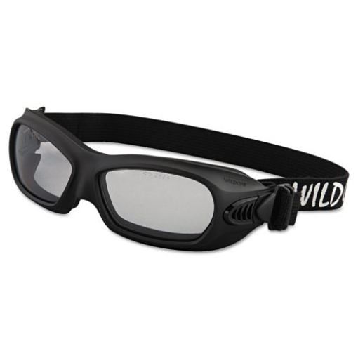 Picture of V80 WildCat Safety Goggles, Black Frame, Clear Lens