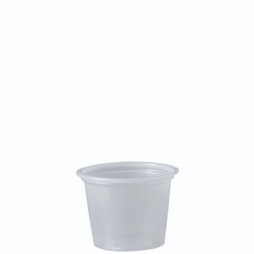 Picture of Polystyrene Portion Cups, 1 Oz, Translucent, 2,500/carton