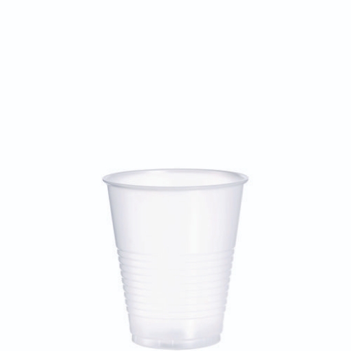 Picture of High-Impact Polystyrene Squat Cold Cups, 12 oz, Translucent, 50/Pack