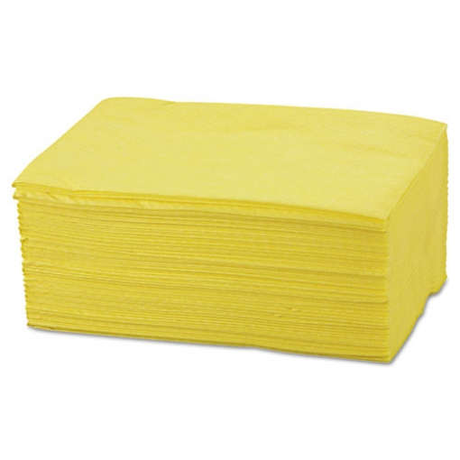 Picture of Masslinn Dust Cloths, 1-Ply, 24 x 40, Unscented, Yellow, 25/Bag, 10 Bags/Carton