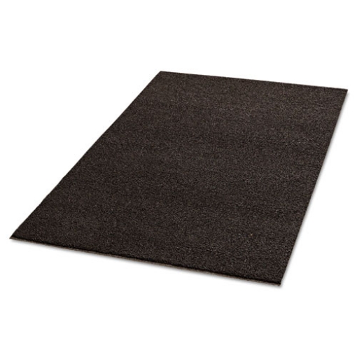 Picture of Spaghetti Vinyl-Loop Floor Mat, Vinyl, 36 X 60, Brown