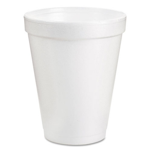 Picture of Foam Drink Cups, 8 Oz, White, 25/pack