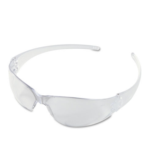 Picture of Checkmate Wraparound Safety Glasses, Clr Polycarbonate Frame, Coated Clear Lens, 12/box