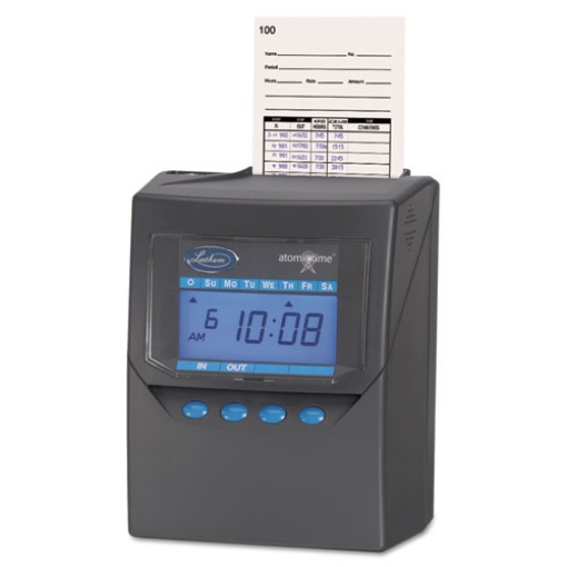 Picture of 7500e Totalizing Time Recorder, Lcd Display, Charcoal