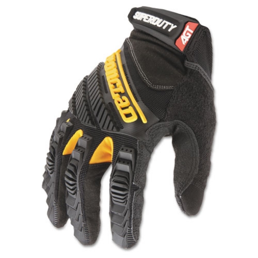 Picture of Superduty Gloves, X-Large, Black/yellow, 1 Pair