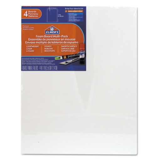 Picture of White Pre-Cut Foam Board Multi-Packs, 11 X 14, 4/pack
