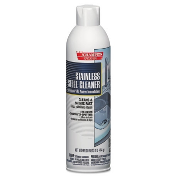 Picture of Champion Sprayon Stainless Steel Cleaner, 16 Oz Aerosol Spray, 12/carton