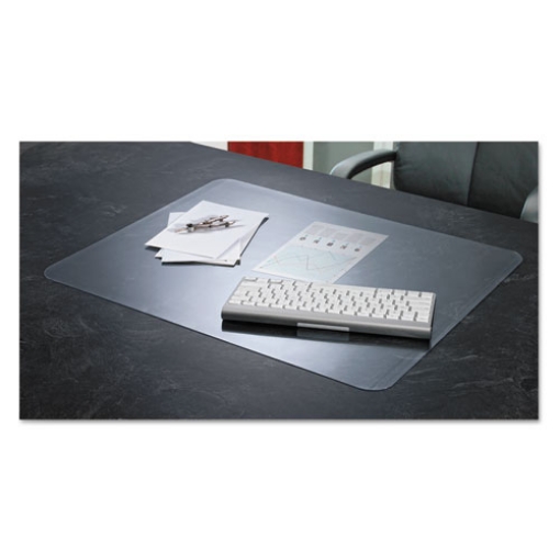 Picture of KrystalView Desk Pad with Antimicrobial Protection, Matte Finish, 36 x 20, Clear