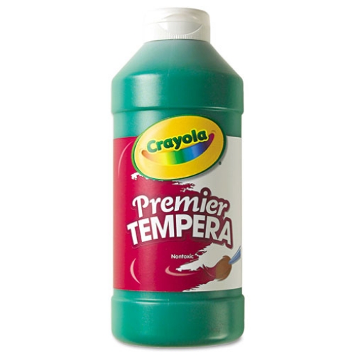 Picture of Premier Tempera Paint, Green, 16 Oz Bottle