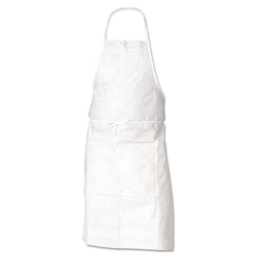 Picture of A10 Light Duty Aprons, 28 In. X 36 In., One Size Fits Most, White, 100/carton