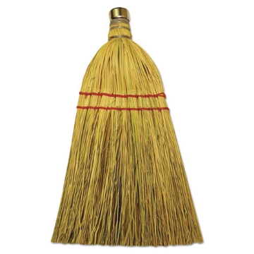 Picture of Mixed Fiber Whisk Brooms, Corn/synthetic Fiber Bristles, 12" Length, Natural, 12/carton