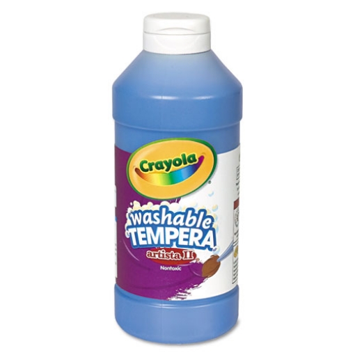 Picture of Artista Ii Washable Tempera Paint, Blue, 16 Oz Bottle