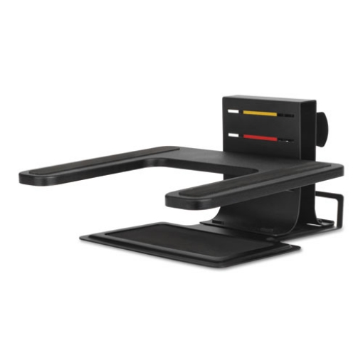 Picture of Adjustable Laptop Stand, 10" X 12.5" X 3" To 7", Black, Supports 7 Lbs