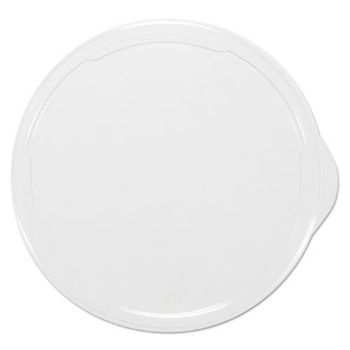 Picture of PresentaBowls Clear Flat Lids, 5.4" Diameter x 0.3"h, Plastic, 504/Carton