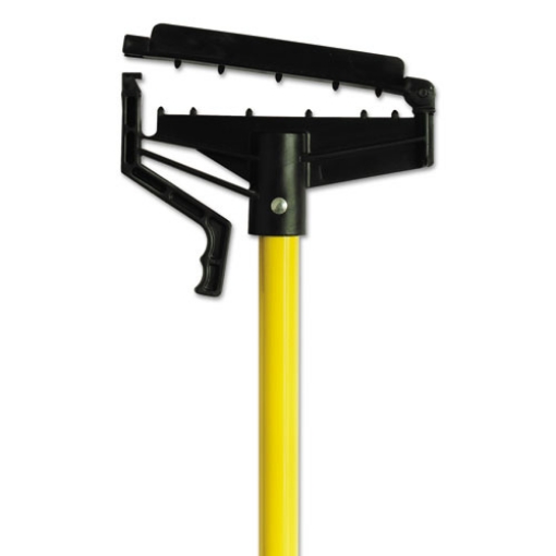 Picture of Quick-Change Mop Handle, 60", Fiberglass, Yellow, 6/carton