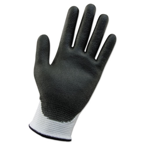 Picture of G60 ANSI Level 2 Cut-Resistant Gloves, 250 mm Length, X-Large/Size 10, White/Black, 12 Pairs