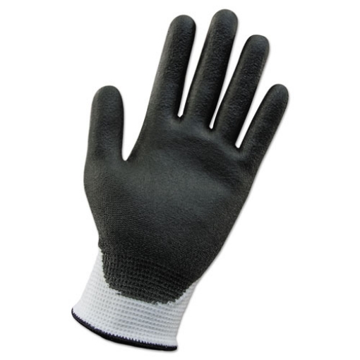 Picture of G60 ANSI Level 2 Cut-Resistant Glove, 240 mm Length, Large/Size 9, White/Black, 12 Pairs