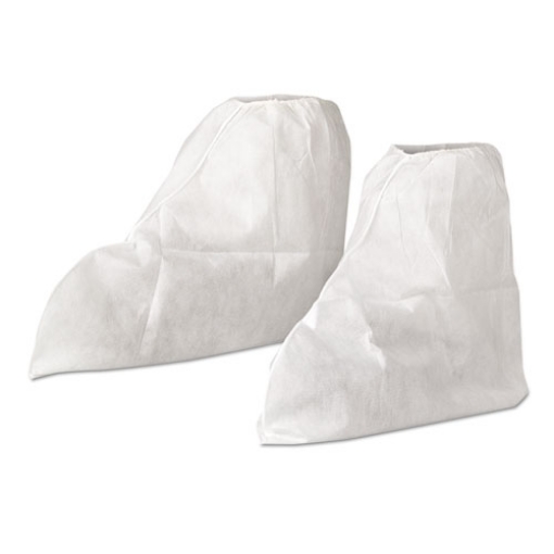 Picture of A20 Boot Covers, MICROFORCE Barrier SMS Fabric, One Size Fits All, White, 300/Carton