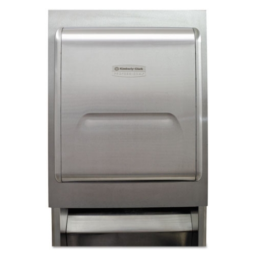 Picture of Mod Recessed Dispenser Housing With Trim Panel, 11.13 X 4 X 15.37, Stainless Steel